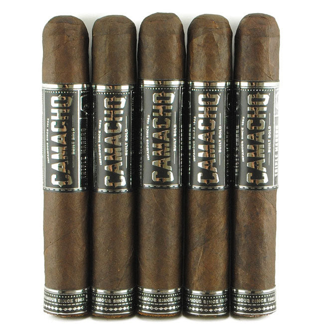 Camacho Triple Maduro 60, 6 x 60 Cigars 5 Pack