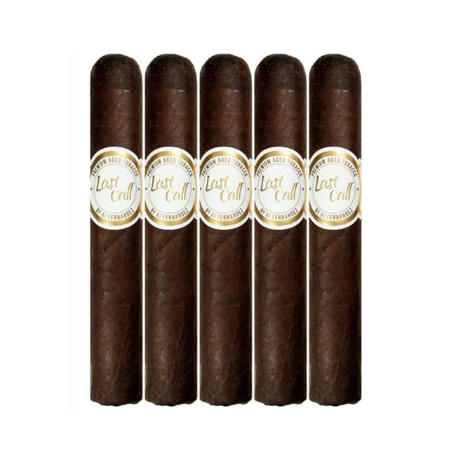 Last Call Geniales Maduro 4 1/2 x 48 Cigars 5 Pack