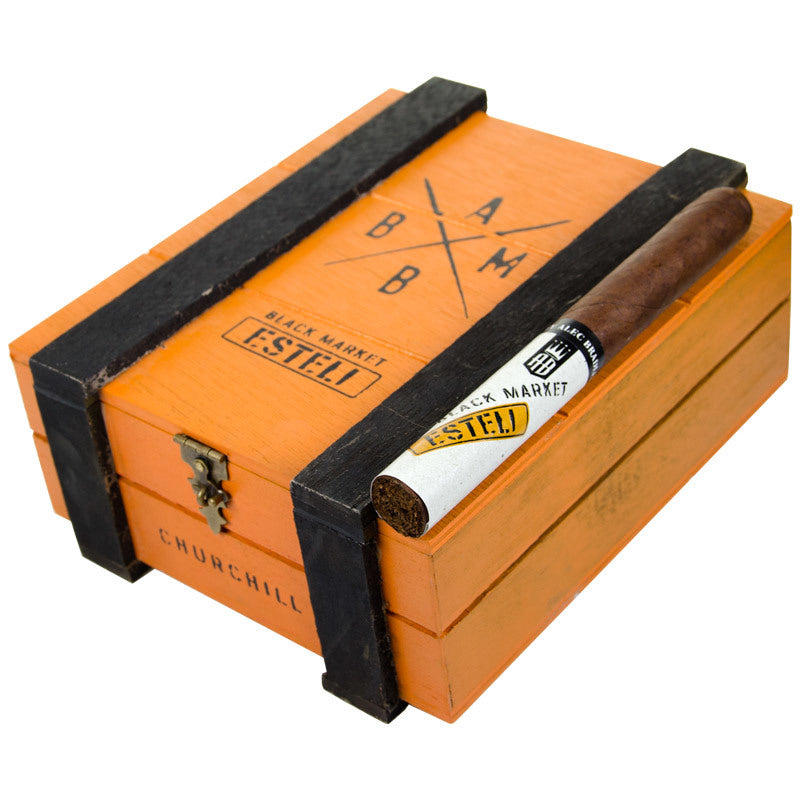 Alec Bradley Black Market Esteli Churchill 7 x 50 Cigars Box of 22