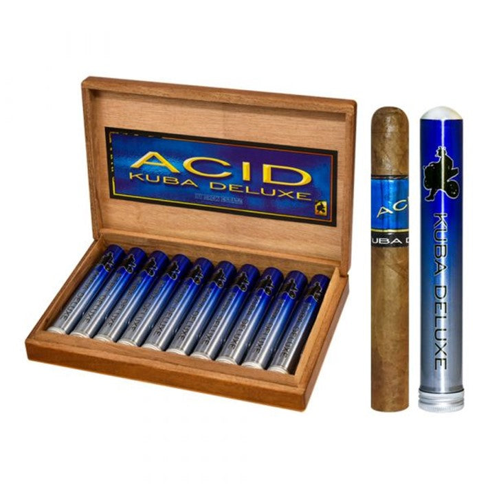Acid Kuba Deluxe Tube Cigars Box of 10
