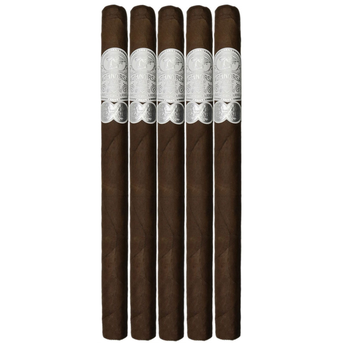 Aganorsa Leaf Aniversario Corojo Lancero 7 1/2 X 40 Cigars 5 Pack