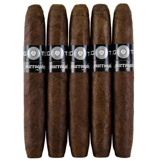 Surrogates Big Ten EL 5 3/8 x 48 Cigars 5 Pack