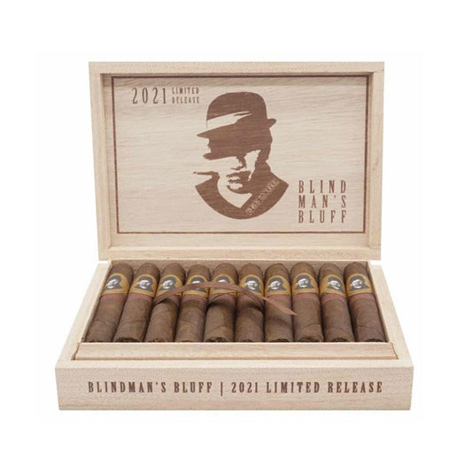 Caldwell Blind Mans Bluff Limited 2021 Robusto 5 x 52 Cigars Box of 20