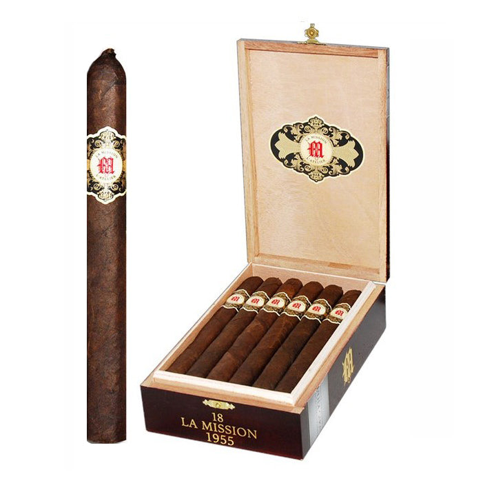 L'Atelier La Mission 1955, 6 3/4 x 44 Cigars Box of 18