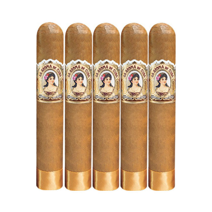 La Aroma de Cuba Connecticut Robusto Cigars 5 Pack