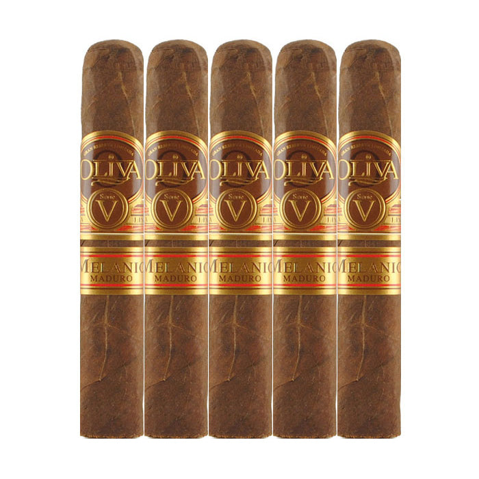 Oliva V Melanio Maduro Robusto 5 x 52 Cigars 5 Pack