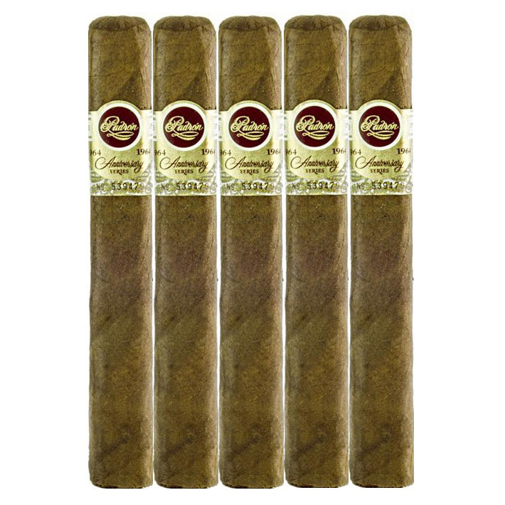 Padron 1964 Anniversary Series Exclusivo Natural 5 1/2 x 50 Cigars 5 Pack