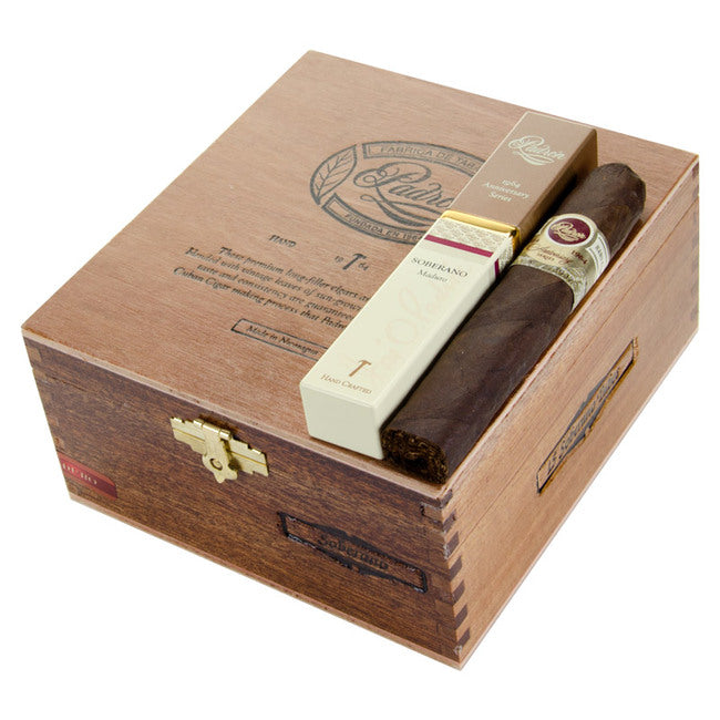 Padron 1964 Anniversary Series Soberano Maduro 5 x 52 Robusto Tubo Cigars Box of 15
