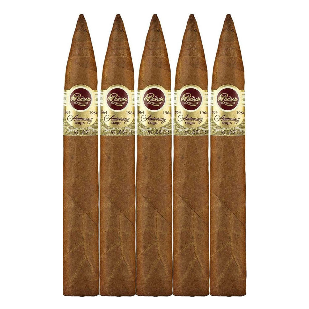 Padron 1964 Anniversary Series Torpedo Natural 6 x 52 Cigars 5 Pack
