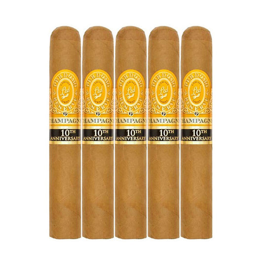Perdomo Reserve 10th Anniversary Champagne Super Toro 6 x 60 Cigars  5 Pack