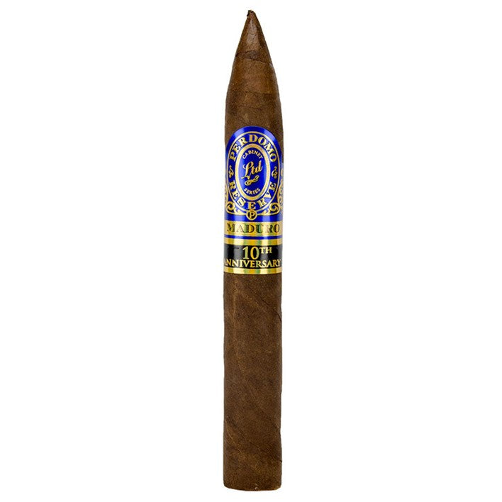 Perdomo Reserve 10th Anniversary Maduro Torpedo 7 x 54 Single Cigar