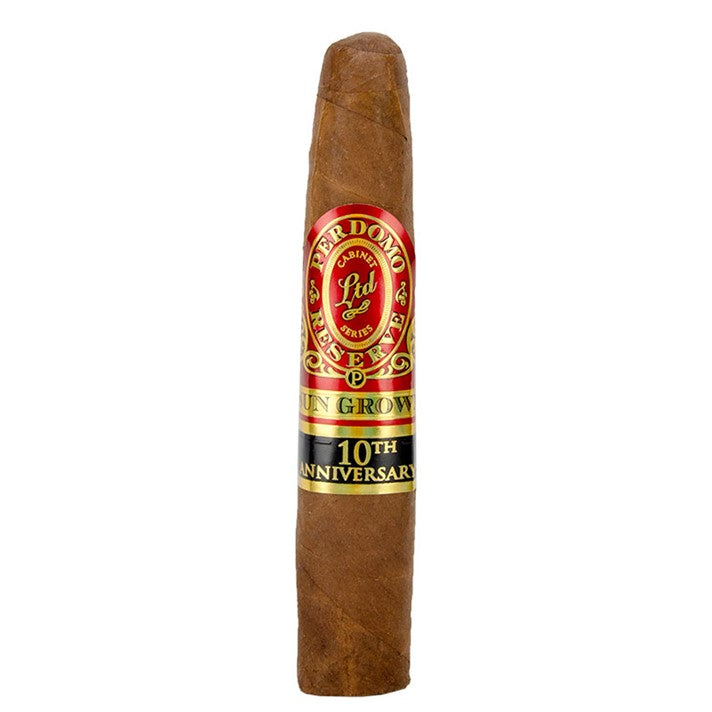 Perdomo Reserve 10th Anniversary Sun Grown Figurado 4 3/4 x 44/56 Single Cigar