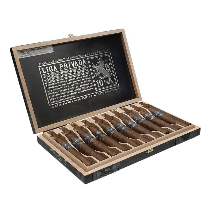 Liga Privada Aniversario Robusto Cigars Box of 10