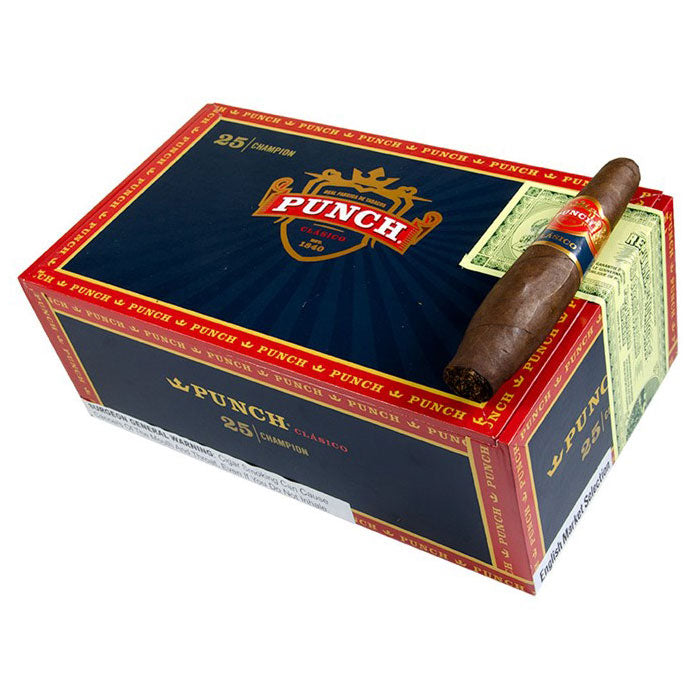 Punch Champions EMS 4 1/2 x 60 Cigars Box of 25