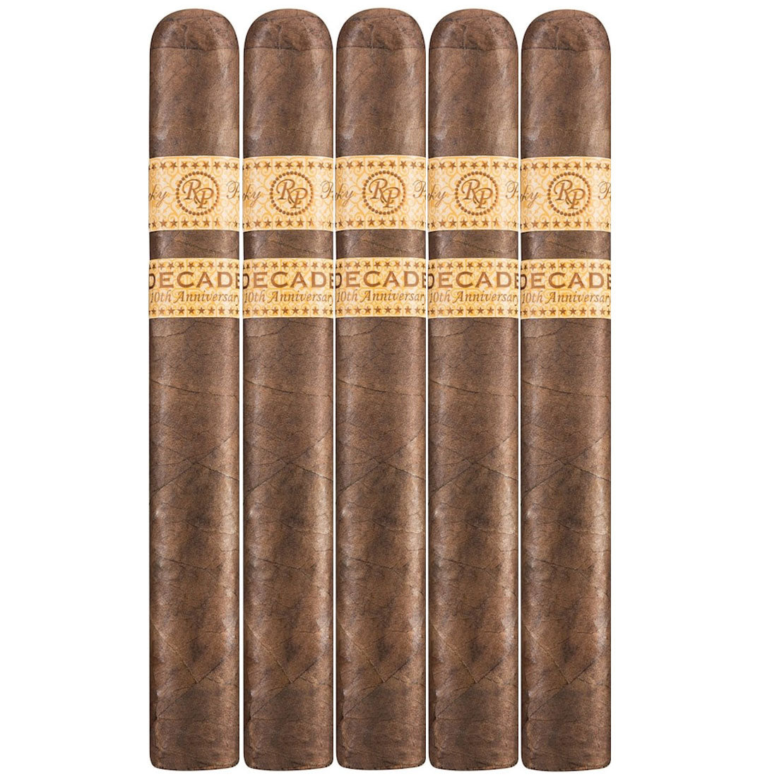 Rocky Patel Decade Toro 6 1/2 x 52 Cigars 5 Pack