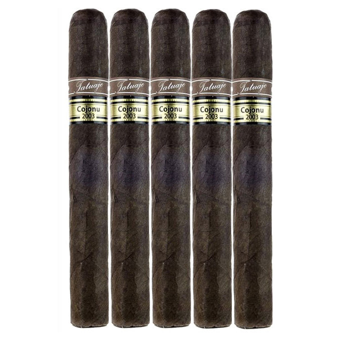 Tatuaje Cojonu 2003, 6 1/2 x 52 Cigars 5 Pack