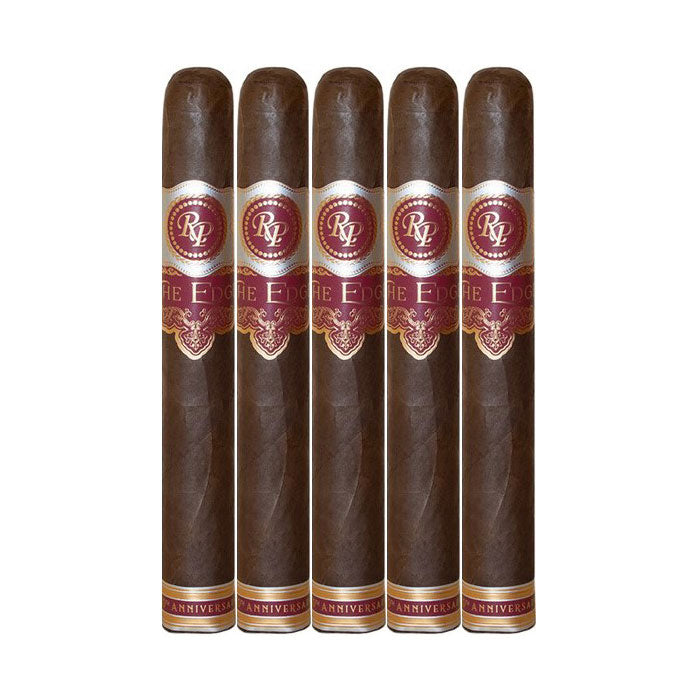The Edge 20th Anniversary Robusto 5 1/2 x 50 Cigars 5 Pack