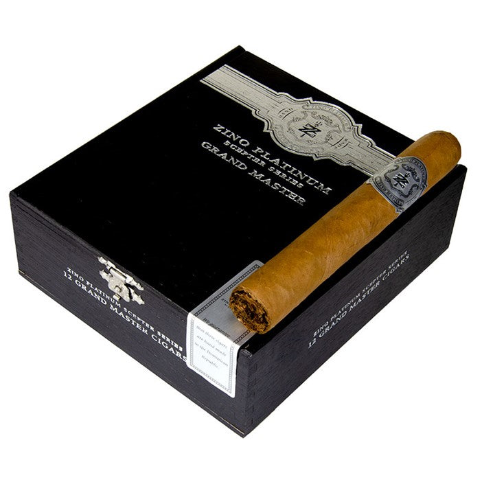 Zino Platinum Scepter Series Grand Master 5 1/2 x 52 Cigars Box of 12