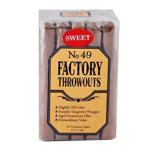 Factory Throwouts No. 49 Sweet Bundle Cigars
