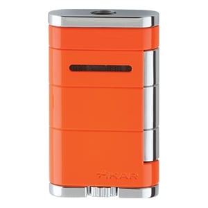 Xikar Allume Double Flame Cigar Torch Lighter Orange