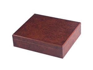 Burlwood 25 count Humidor