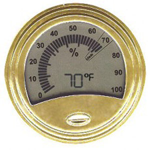 Gold Digital Hygrometer Temprature Replacement gauge