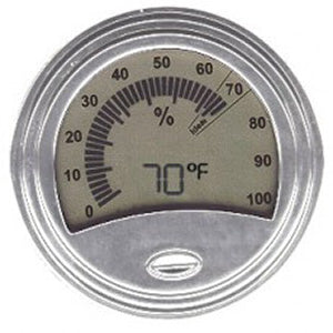 Silver Digital Hygrometer Temprature Replacement gauge