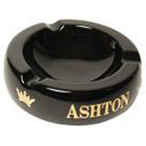 Ashton Round Ceramic Cigar Ashtray