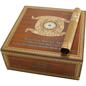Perdomo Habano Bourbon Aged Connecticut Churchill Cigars