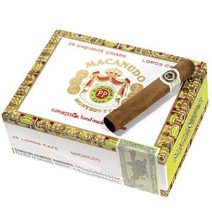 Macanudo Cafe Lords Cigars