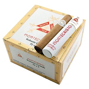 Montecristo White Robusto Grande Tube Cigars