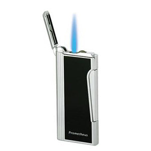 Tripolis White Carbon Fiber Triple Cigar Torch Lighter