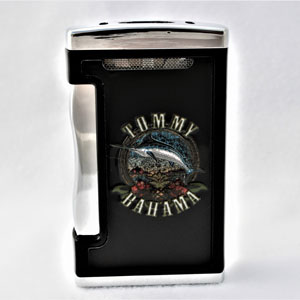 Tommy Bahama Marlin Cigar Torch Lighter Black