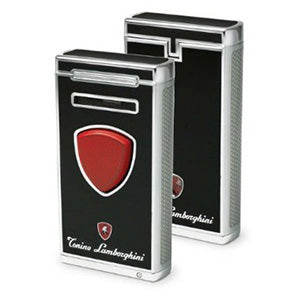 Lamborghini Pergusa Cigar Torch Lighter Black Lacquer